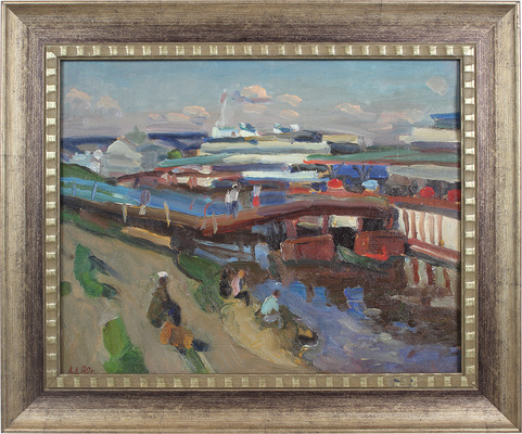 Лобковский Александр Александрович. Набережная города Горького